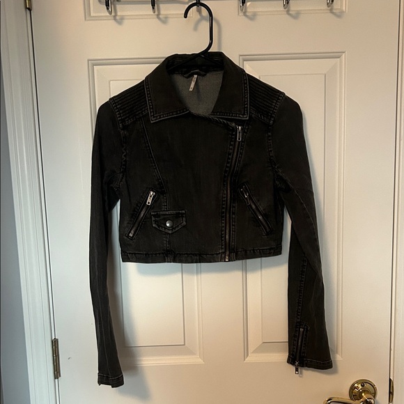Free people moto jacket xs - Picture 2 of 6